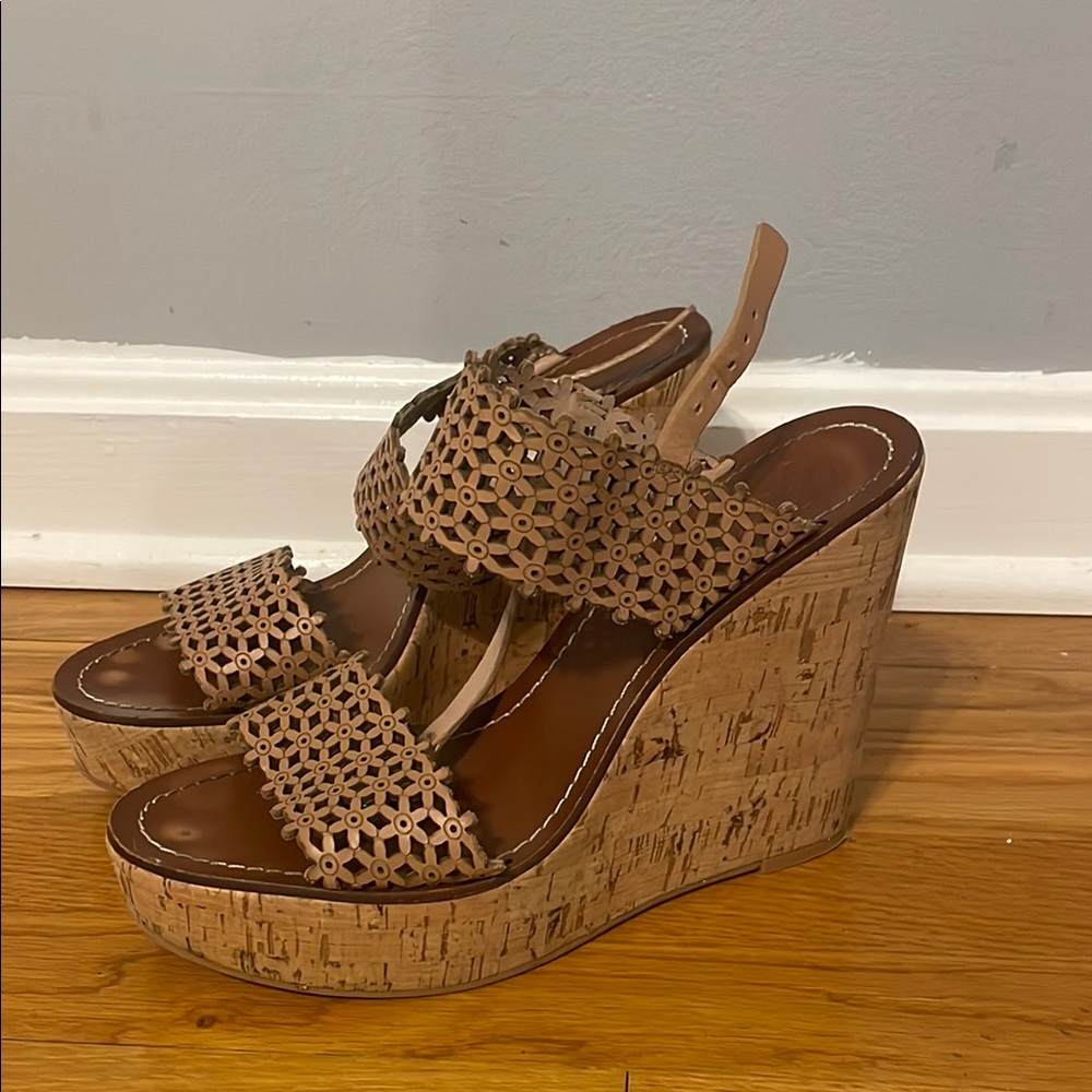 Brown Wedge Sandals